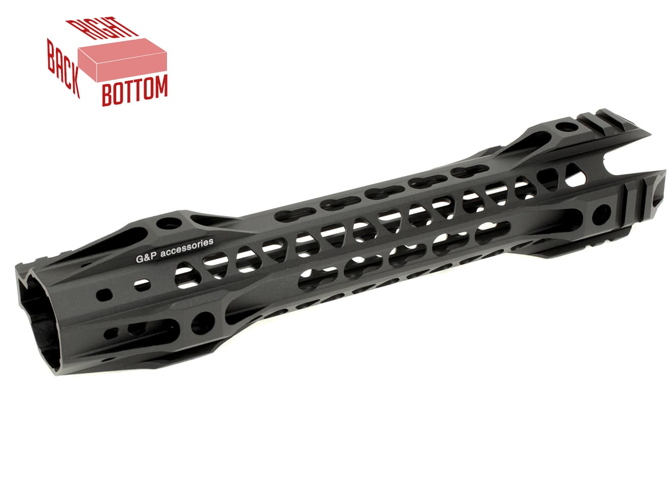 G&P MOTS II ファントム KEYMOD RAS for 東京マルイ / KSC M4シリーズ [サイズ：8インチ / 10.75インチ / 12.5インチ / 16.2インチ]