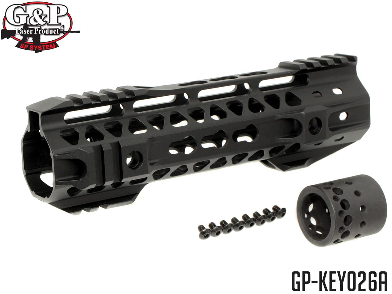 Keymod Army G&P MOTS II 8インチ KEYMOD RAS for 東京マルイ/KSC M4シリーズ | ミリタリーベース – ミリタリーベース ...