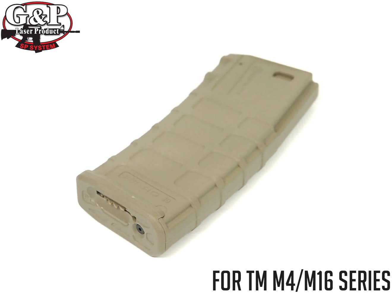 G&P MAGPUL PTS ハイキャパ330連マガジン PMAG for AEG M4 [カラー：ブラック / サンド]