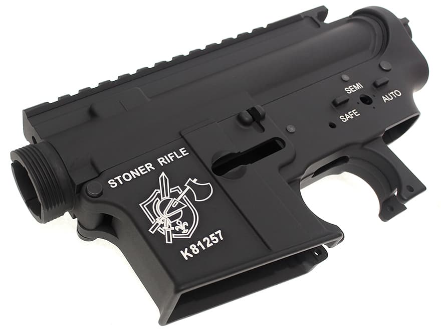 G&P F.R.S&テーパーバレル対応 メタルフレーム ブラック STD電動M4 / M16 [マーキング：SR-16URX / M4A1] |  ミリタリーベース – ミリタリーベース - MILITARY BASE -