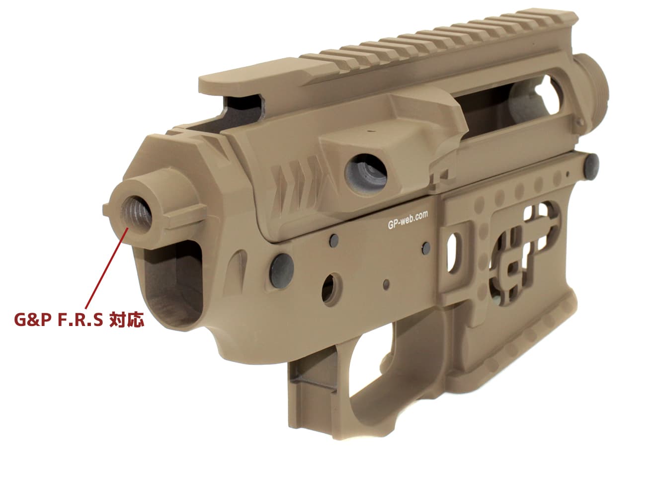 G&P Signature F.R.S&テーパーバレル対応 メタルフレーム STD電動M4 / M16 [カラー：ブラック  / DE]