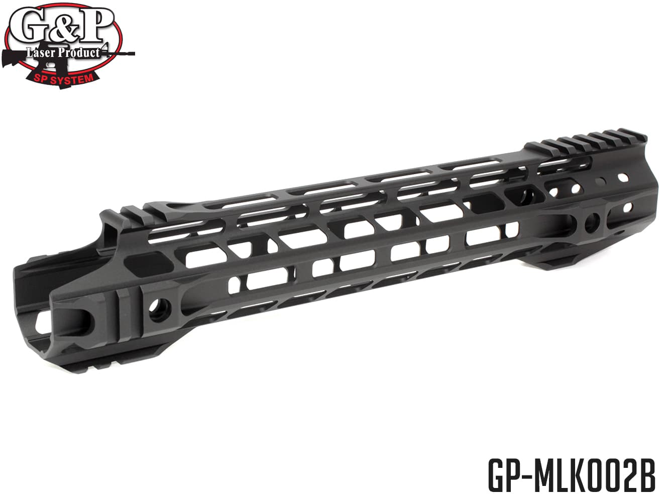 G&P MOTS II アッパーカット M-LOK RAS for 東京マルイ / KSC M4シリーズ [サイズ：8インチ / 10.75インチ / 12.5インチ / 16.2インチ]
