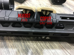 G&P M-LOK ソフトレールカバー [カラー：ブラック / サンド]