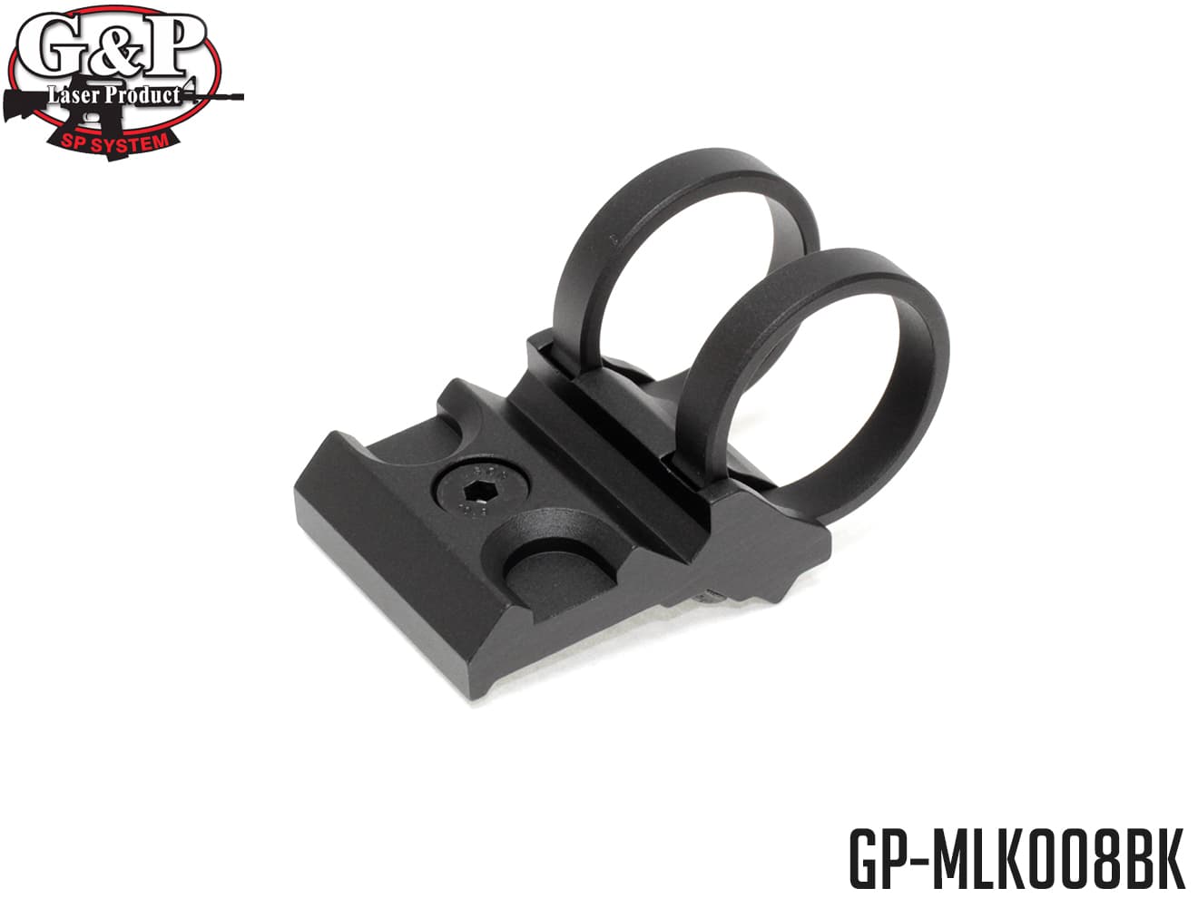 G&P 1O'Clock フラッシュライトマウントリング 1インチ [対応モジュール：M－LOK / KEYMOD]