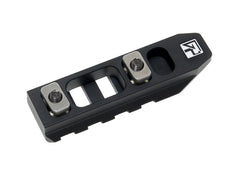 G&P M-LOK / Keymod レールセクション BK [スロット数：５スロットw / QD / ４スロット(85mm) / ４スロット(64mm)]