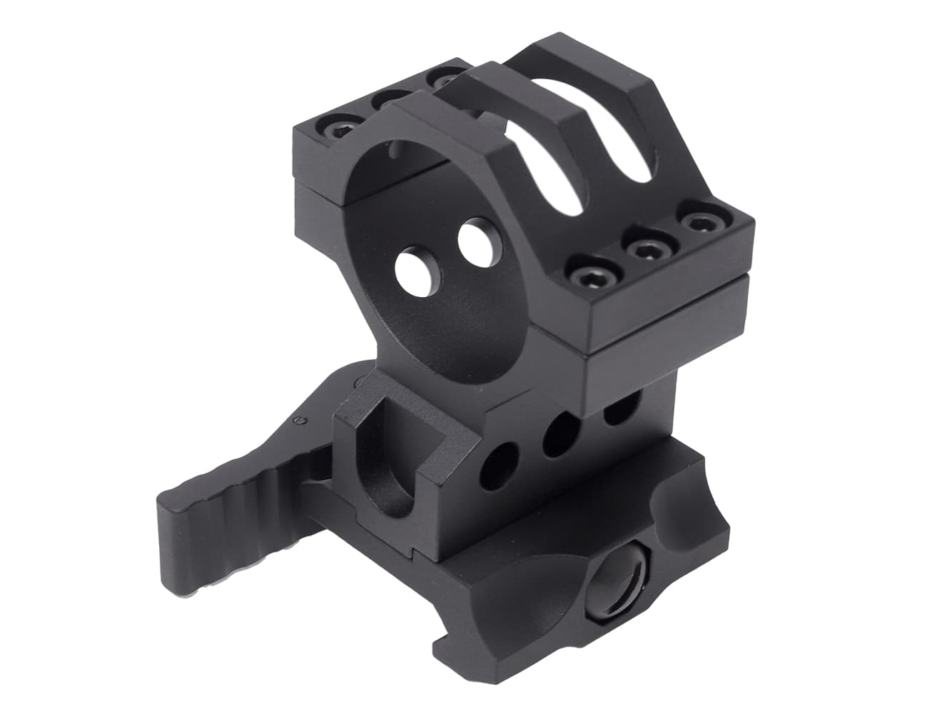 G＆P スコープマウント G&P 30mmクイックロック QDスコープマウント(MS)BK for 20mm