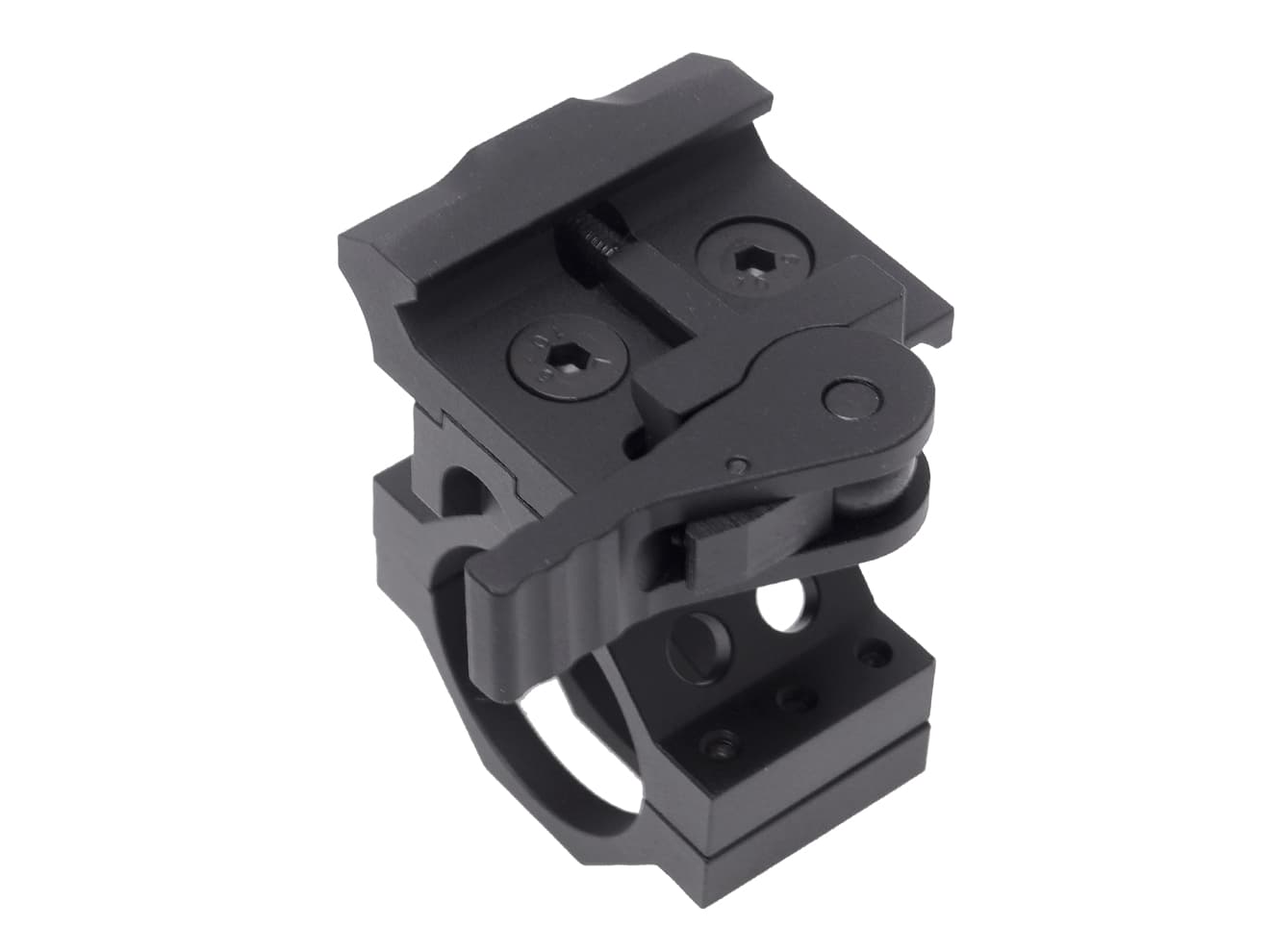 G&P 30mmクイックロック QDスコープマウント(MS)BK for 20mmレール