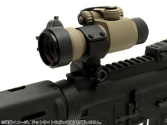 G&P KACタイプ アジャスタブル 30mm リングマウント for 20mmレール [ブラック / サンド]