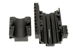 G&P KACタイプ スナイパーVer アジャスタブル 30mmリングマウント for 20mmレール [カラー：ブラック / サンド]