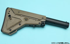 G&P MWS バッファチューブ MAGPUL UBR(ショート) BK for 東京マルイ GBB M4 [セット内容：単品 / ローラーボルトB付]