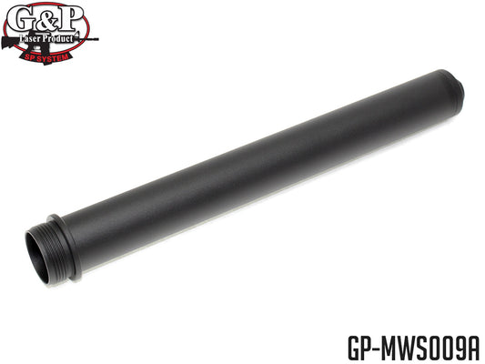G&P MWS バッファチューブ MAGPUL PRS(ロング) BK for 東京マルイ GBB M4 [セット内容：単品 / ローラーボルトB付]