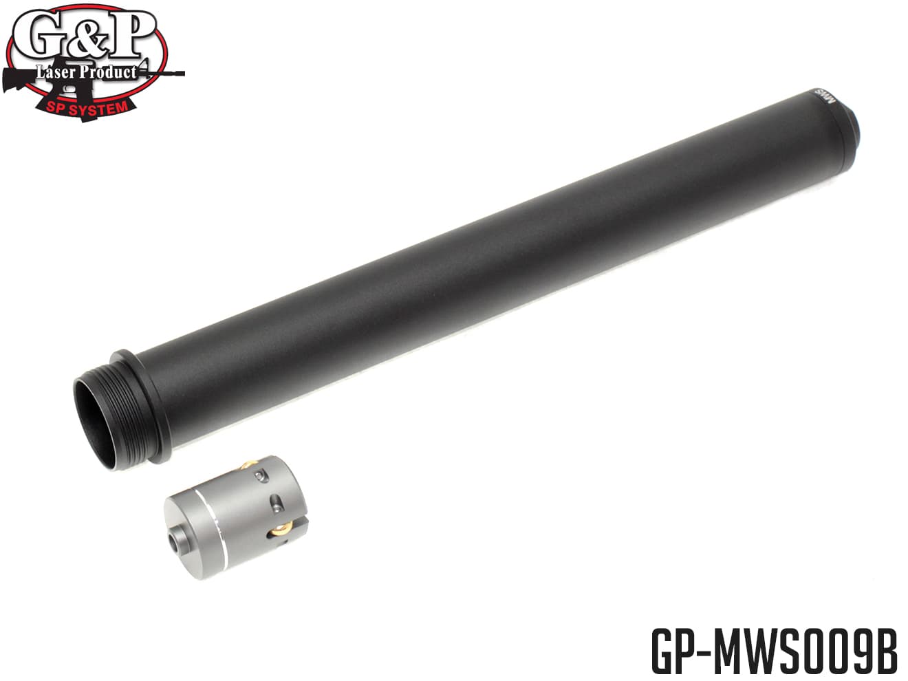 G&P MWS バッファチューブ MAGPUL UBR(ショート) BK for 東京マルイ GBB M4 [セット内容：単品 / ローラーボルトB付]  | ミリタリーベース – ミリタリーベース - MILITARY BASE -