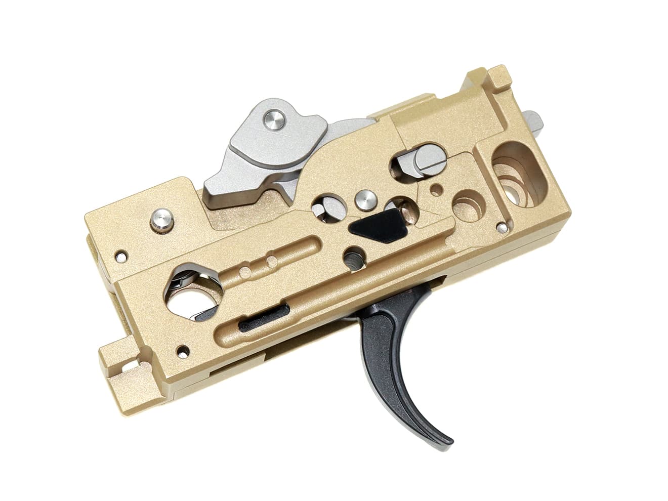 G&P CNC アジャスタブルトリガーボックス TM GBB M4 [トリガー形状：ストレート / ラウンド]