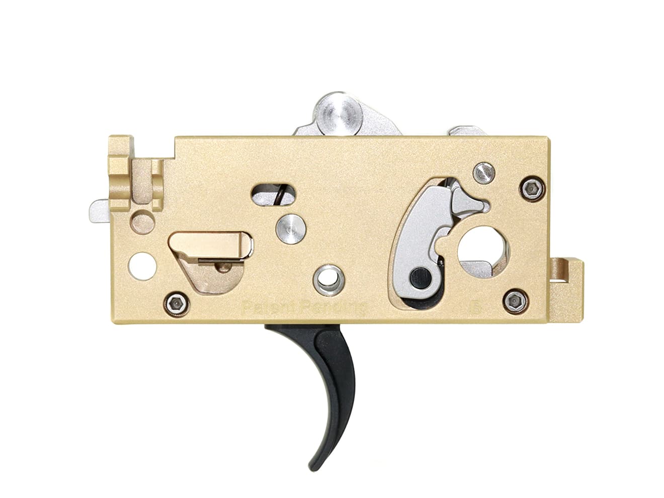 G&P CNC アジャスタブルトリガーボックス TM GBB M4 [トリガー形状：ストレート / ラウンド]