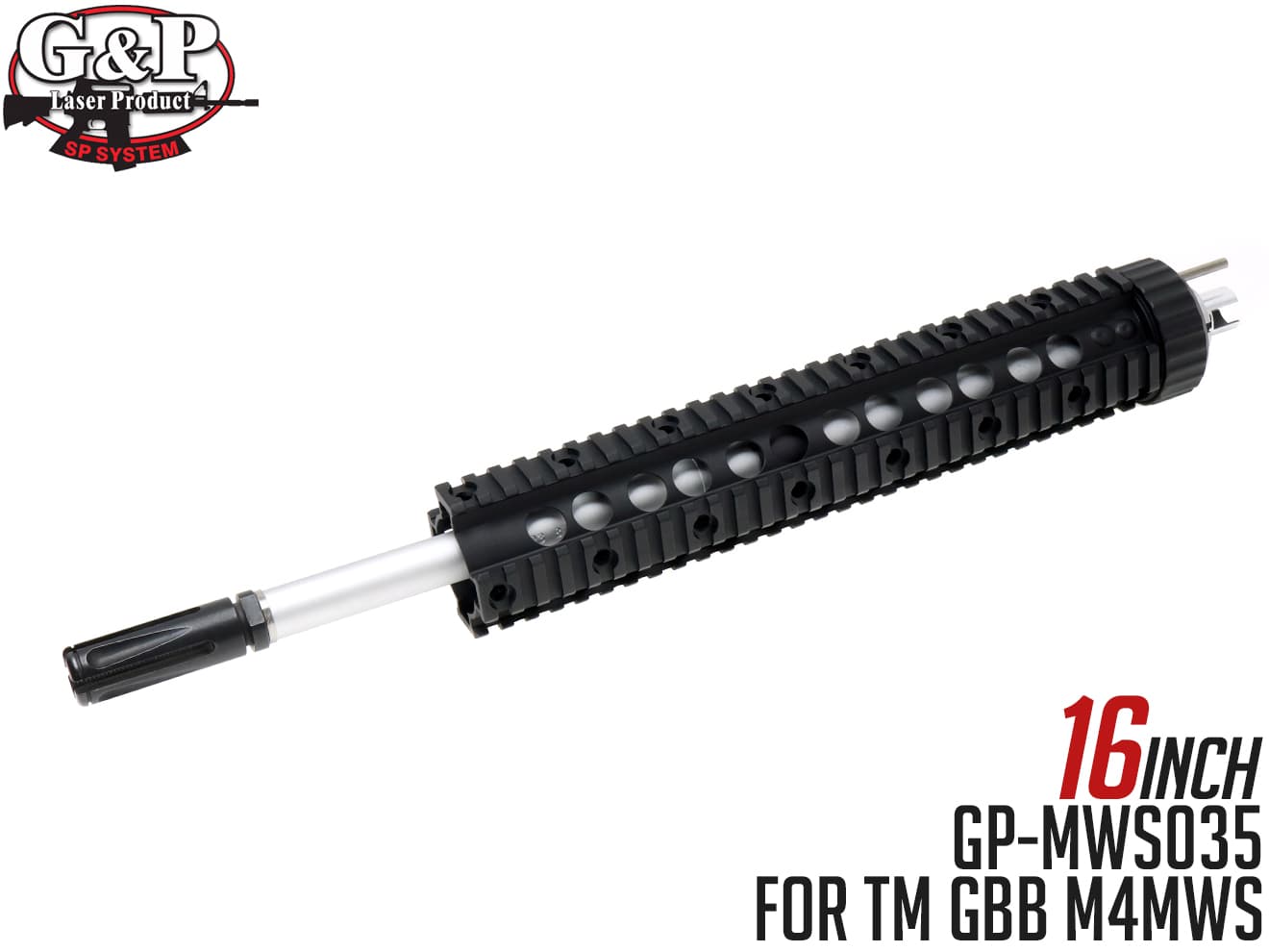 G&P レシーライフル キット 東京マルイ GBB M4MWS [長さ：14.5インチ / 16インチ]