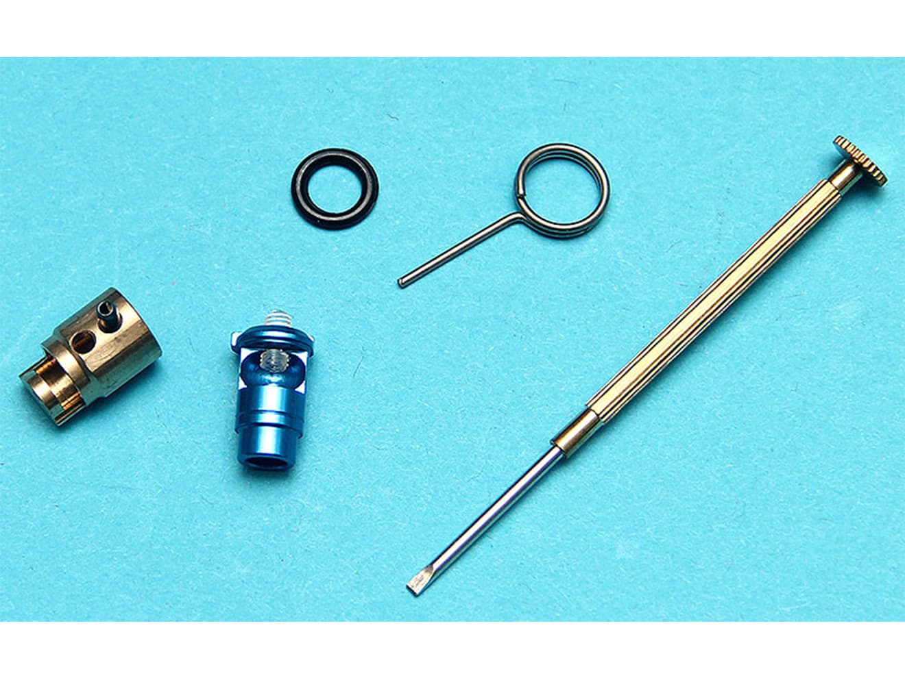 G&P CNC アジャスタブルピストンバルブ&バルブストッパー TM GBB M4 [内径サイズ：3.5mm / 4.0mm / 4.5mm / 5.0mm]