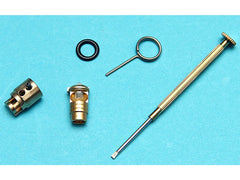 G&P CNC アジャスタブルピストンバルブ&バルブストッパー TM GBB M4 [内径サイズ：3.5mm / 4.0mm / 4.5mm / 5.0mm]