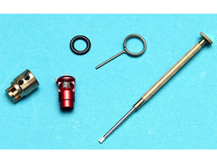 G&P CNC アジャスタブルピストンバルブ&バルブストッパー TM GBB M4 [内径サイズ：3.5mm / 4.0mm / 4.5mm / 5.0mm]