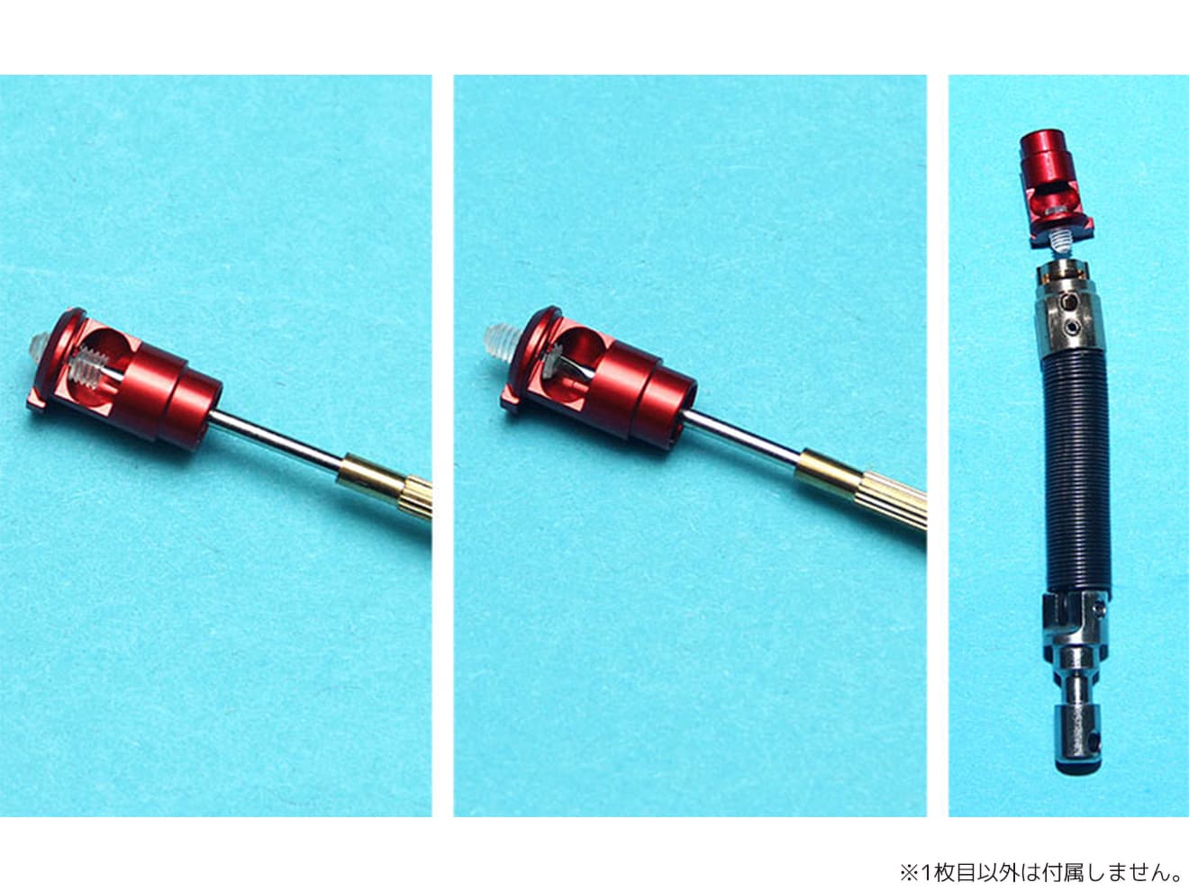 G&P CNC アジャスタブルピストンバルブ&バルブストッパー TM GBB M4 [内径サイズ：3.5mm / 4.0mm / 4.5mm / 5.0mm]