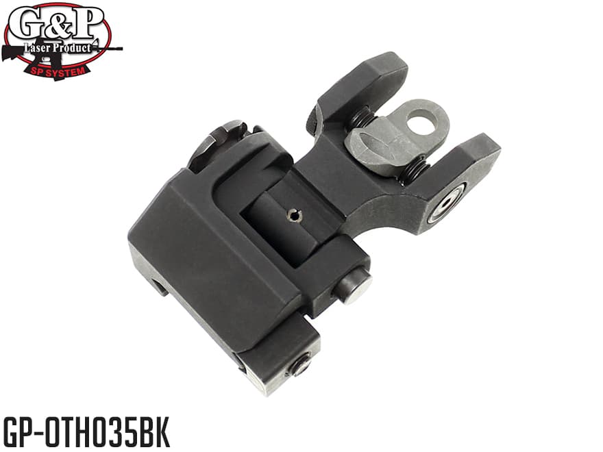 M203 フロントサイト　20mmレール取り付けタイプ　G&P製？ G&P USソーコム M203 QD フロントサイト/BK 20mmレール対応