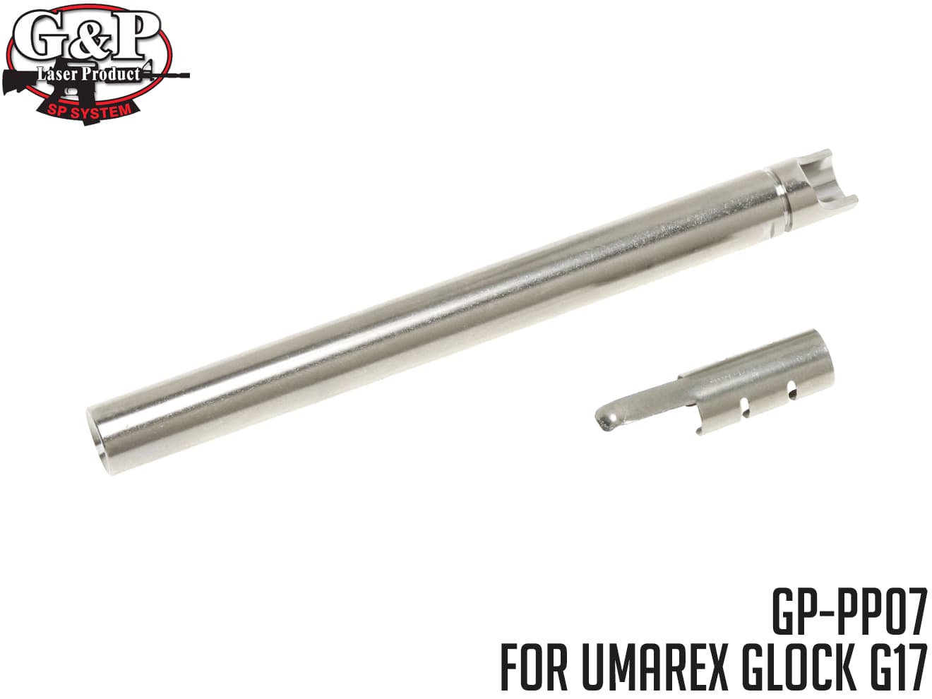 G&P Φ6.03 タイトインナーバレル 97mm for Umarex Glock17  [商品構成：単品 / パッキン付]