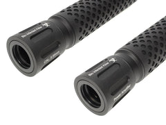 G&P バイオインフェクテッド サイレンサー ｗ /  3プロングハイダー 14mm正&逆ネジ  [カラー：ブラック / サンド]