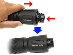 G&P バイオインフェクテッド サイレンサー ｗ /  3プロングハイダー 14mm正&逆ネジ  [カラー：ブラック / サンド]