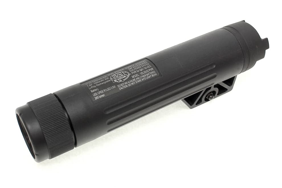 G&P AEGパワーバンク 7.4V 1600mAh 20C リポ内蔵 2Pコネクター 20mmレール対応 [カラー：ブラック / サンド]