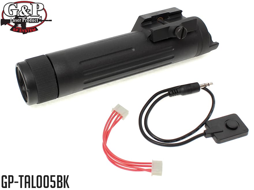 G&P AEGパワーバンク 11.1V 1200mAh 20C リポ内蔵 2Pコネクター 20mmレール対応 [カラー：ブラック / サンド]