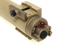 G&P AEGパワーバンクｗ / アンダーレール 7.4V 1600mAh 20C リポ内蔵 2Pコネクター 20mmレール対応 [カラー：ブラック / サンド]