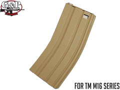 G&P M16 130連マガジン 東京マルイ スタンダード電動ガン M4/M16シリーズ用 [ブラック単品 / サンド単品 / ブラック10本セット / サンド10本セット]