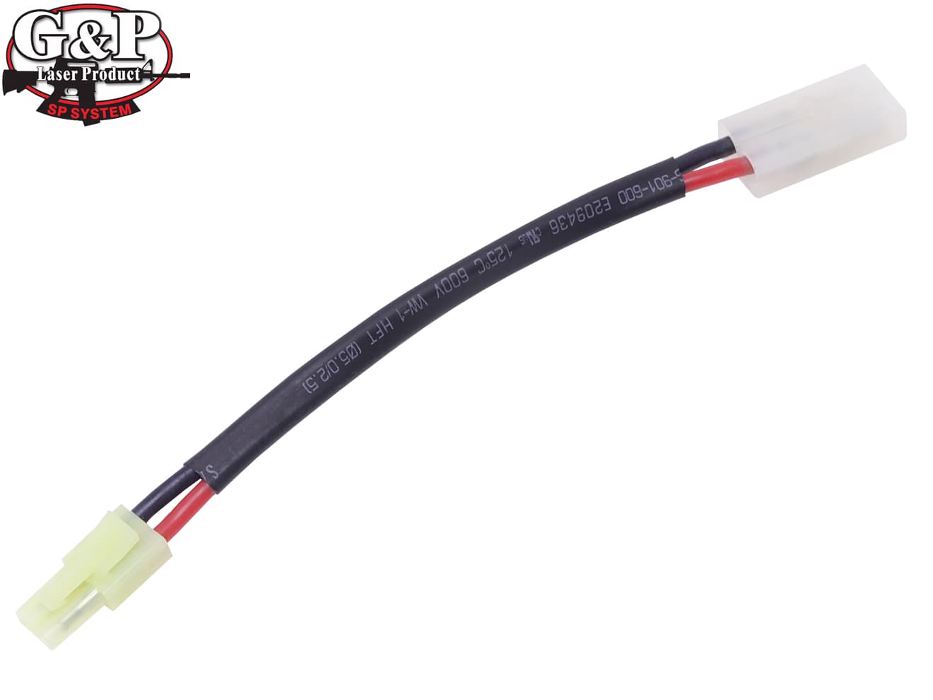 G&P 7.2V ミニS ⇔ ラージ 変換コネクター [サイズ：ショート