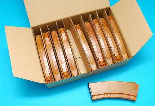 G&P AK74 150連 マガジン 東京マルイ スタンダード電動 AK47 [カラー：ブラック/ベークライト/プラム] [個数：単品/10本セット]