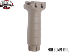 G&P レイダーフォアグリップ 20mmレール用 [カラー：ブラック / OD / サンド]