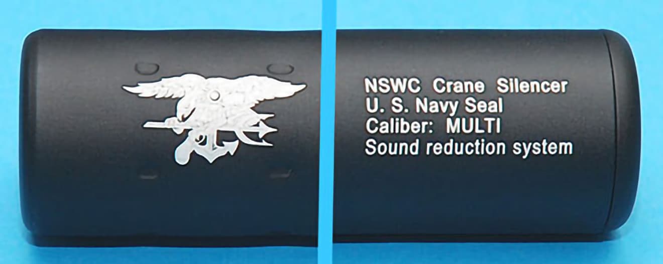 G&P NSWCタイプ サイレンサー 14mm正/逆ネジアダプター付属