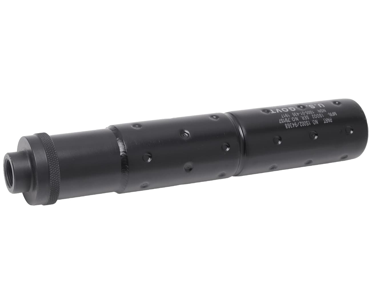G&P MK23 スチールサイレンサー ブラック [対応ネジ：14mm逆ネジ