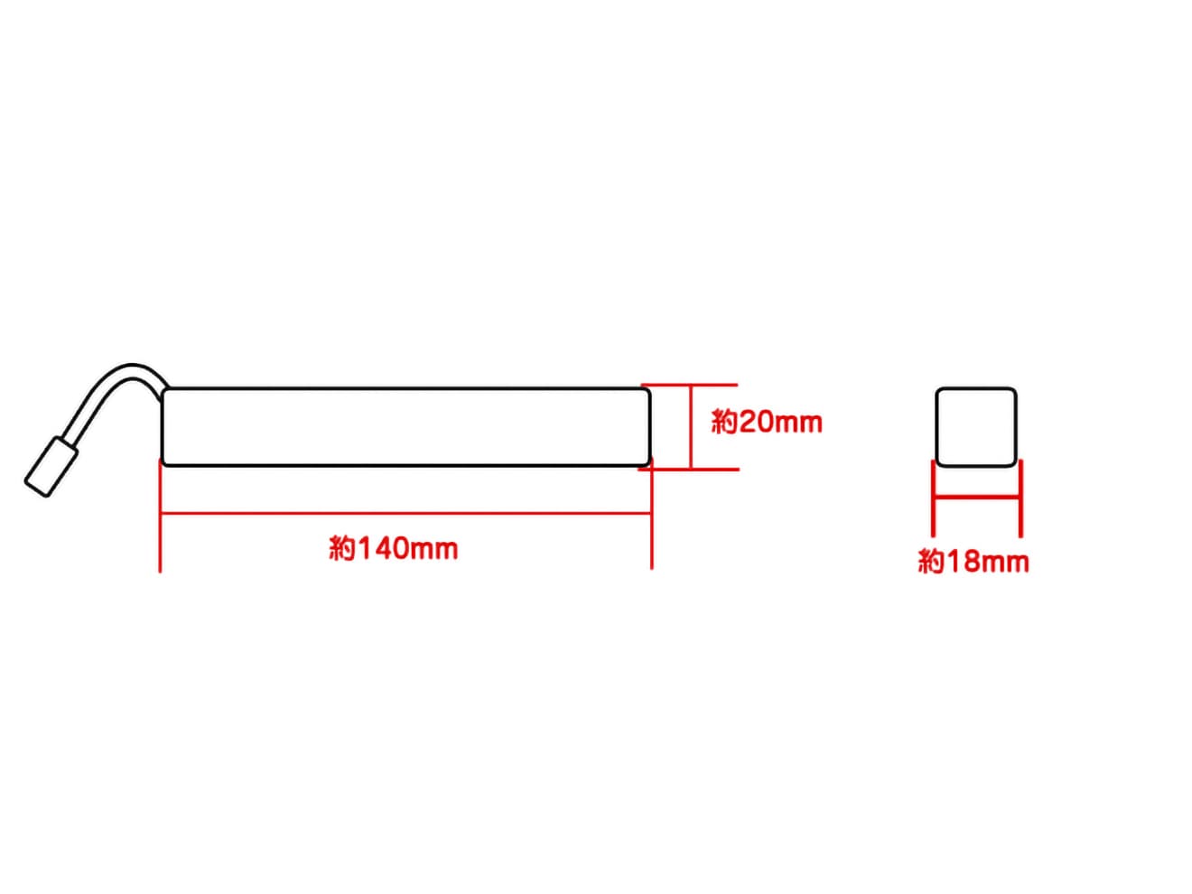 G&P 11.1v 1200mAh (30C) リチウムポリマーバッテリー [コネクタ種別：7.2VミニS / ミニ2P / 2P]