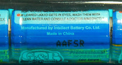 G&P 1600mAh ニッケル水素ミニSタイプバッテリー [電圧：8.4V / 9.6V]