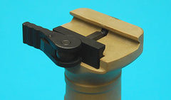 G&P QD レイダーフォアグリップ 20mmレール対応 [カラー：ブラック / サンド]