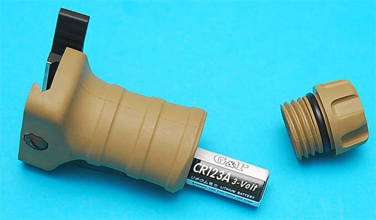 G&P QD Stubby レイダーフォアグリップ 20mmレール対応 [カラー：ブラック / サンド]