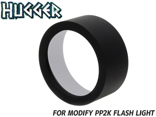 HUGGER PP2K flashlight用 レンズプロテクター 38mm
