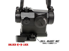 MILITARY BASE ECOS-O マイクロドットサイト Gen3 LT660マウント+キルフラッシュ [カラー：BK / TAN]