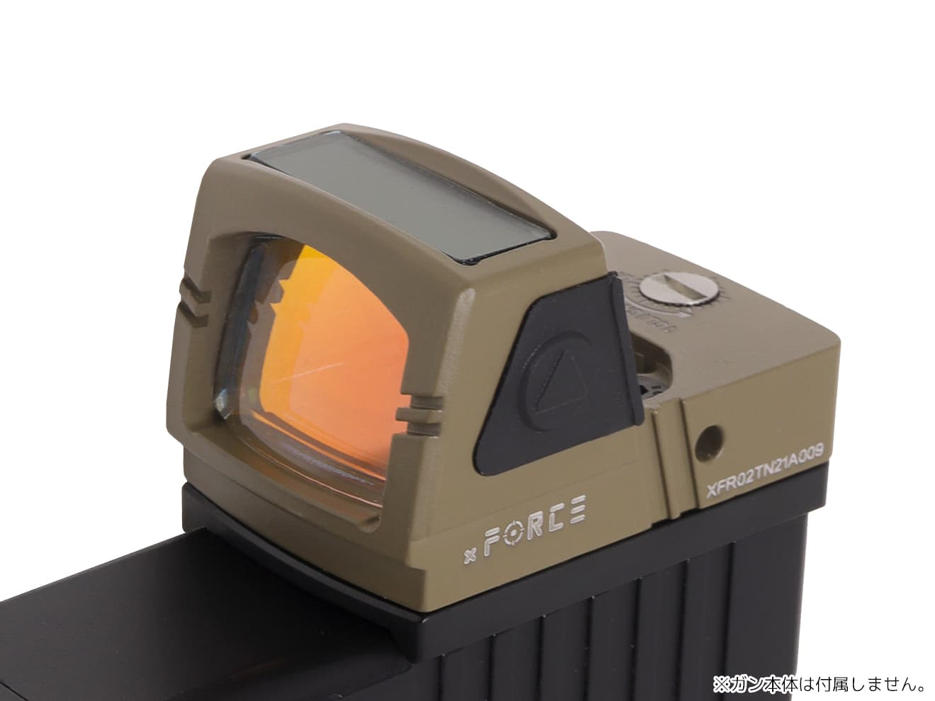 xFORCE ソーラー ミニレッドドットサイト w/キルフラッシュ+GLOCKマウント [BK / DE]【レターパック可】