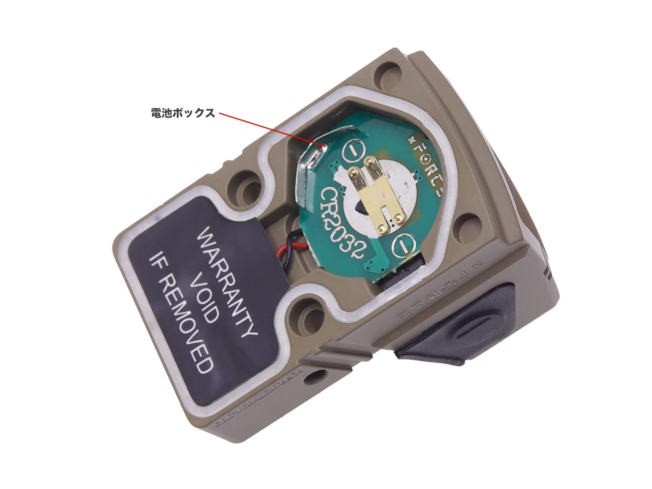 xFORCE ソーラー ミニレッドドットサイト w/キルフラッシュ+GLOCKマウント [BK / DE]【レターパック可】