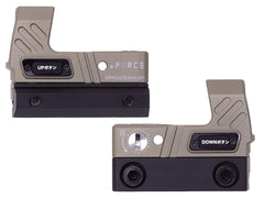 xFORCE XR4 ミニレッドドットサイト w/キルフラッシュ+GLOCKマウント [カラー：BK / DE]