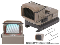 xFORCE XR4 ミニレッドドットサイト w/キルフラッシュ+GLOCKマウント [カラー：BK / DE]