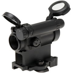 MILITARY BASE M5type レッドドットサイト ハイマウント w/キルフラッシュ&フリップアップキャップ [カラー：BK / TAN]