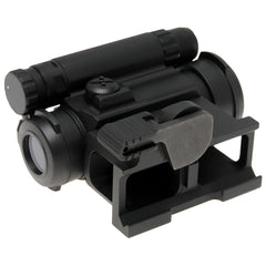 MILITARY BASE M5type レッドドットサイト ハイマウント w/キルフラッシュ&フリップアップキャップ [カラー：BK / TAN]