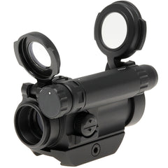 MILITARY BASE M5type レッドドットサイト ローマウント w/キルフラッシュ&フリップアップキャップ [カラー：BK / TAN]