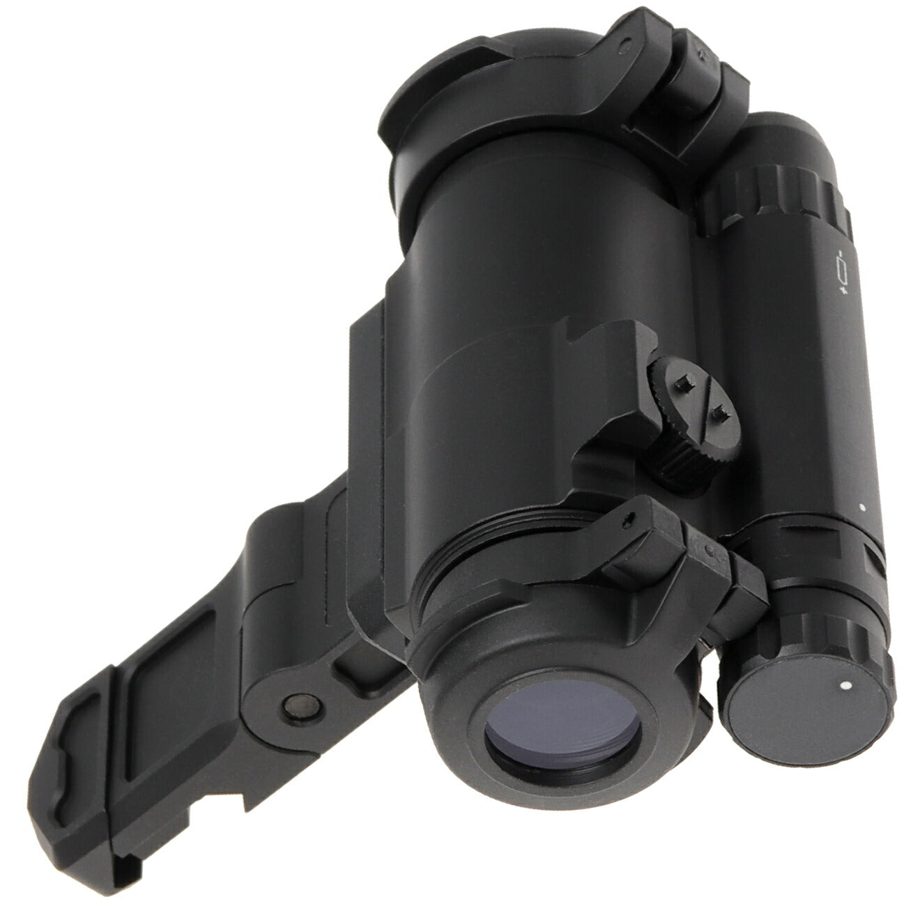 MILITARY BASE M5type レッドドットサイト オフセットマウント w/キルフラッシュ&フリップアップキャップ